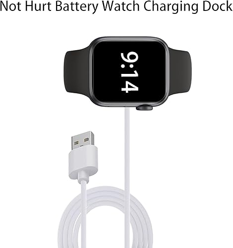 Miniatura 6 de Cable magnético de carga rápida, cargador de reloj inteligente, inducción sensible a la succión magnética, no daña la batería del reloj de carga