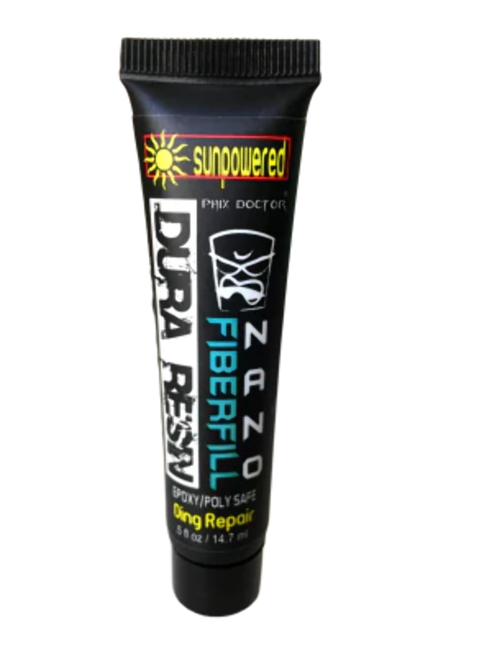 SunPowered Dura Resin Mondo Dual Formula Universal Resin Epoxy & Polyester Safe Surfboard Ding Repair Kit (0.5 oz)