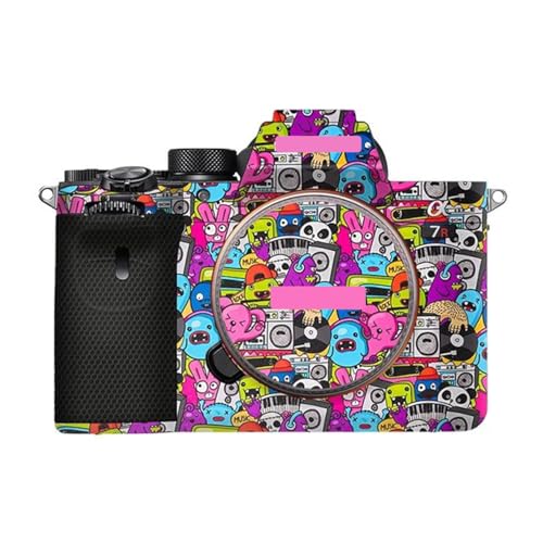 Protégez votre Sony A7RIV des rayures avec ce film vinyle graffiti rose sur mesure