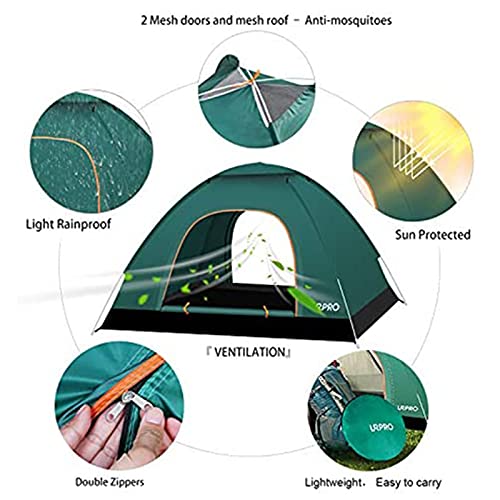 Carpa Instantánea Pop-up para Camping 3 Personas Ligera miniatura 2