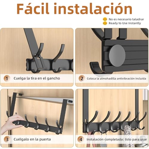 Ganchos para puertas de madera 9 Imagen adicional