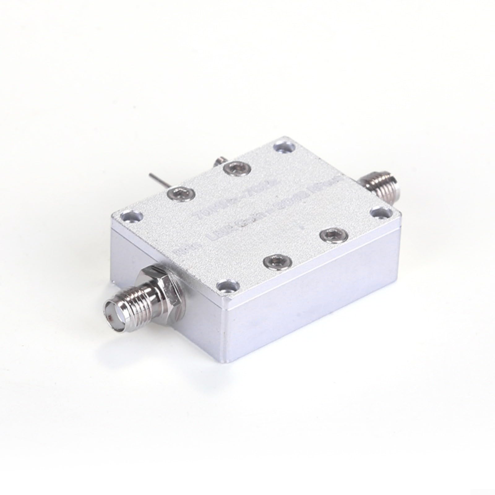 Amplificador de ruido 70 MHz-7 GHz, 30 dB de ganancia, 0,65 dB de ruido, para SMA