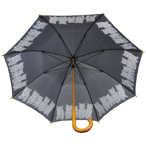 PealRa Grey Cats Umbrella - Image 5