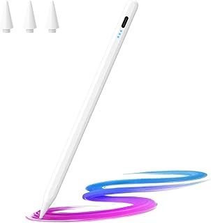Stylus Pen for iPad 2018-2026, Palm Rejection, Tilt Sensitivity | 10 Mins Fast Charge, Pencil Compatible with Apple iPad 6-11 Gen, iPad Air 3/4/5/M2/M3/M4, iPad mini 5/6, iPad Pro 11"/12.9"