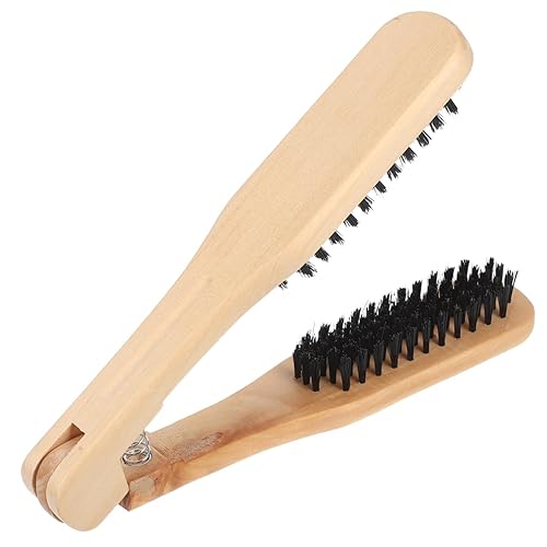 Miniatura 10 de Healifty Plancha de pelo para mujer, alisadora de pelo y rizador, cepillo para el cabello para hombres, alisador de pelo para cabello corto para