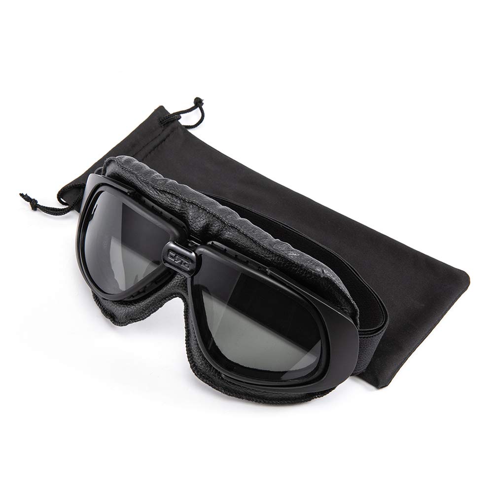 Occhiali da moto Protezione per gli occhi antivento per Motocross Cruiser Scooter Biker Racer Cruiser Touring Goggle Occhiali da sci