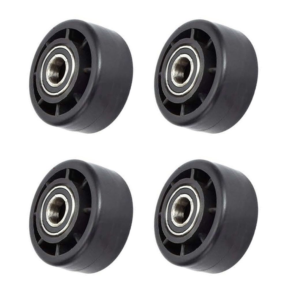 4 pulegge per attrezzi fitness come tapis roulant e cyclette, 74 x 34 x 14 mm