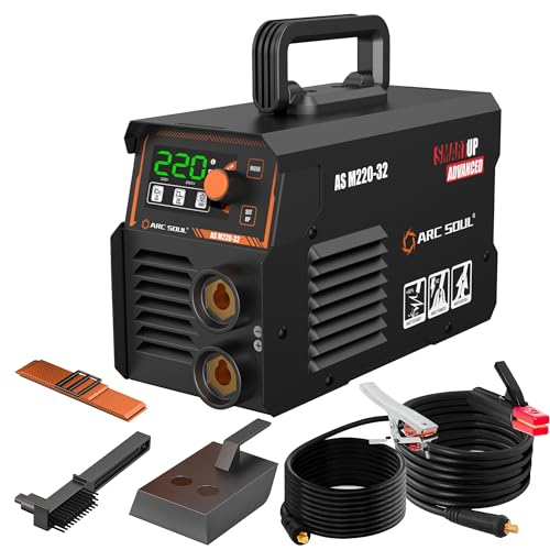 Image of AS M220-32 2in1 MMA /TIG Lift Welding Machine, 220A, Hot Start & ARC Force Adjustable, Anti-Stick, VRD, 100% Duty Cycle, IP21S, 7M Electrode Cable & 3M Earth Cable - 6 Months Warranty