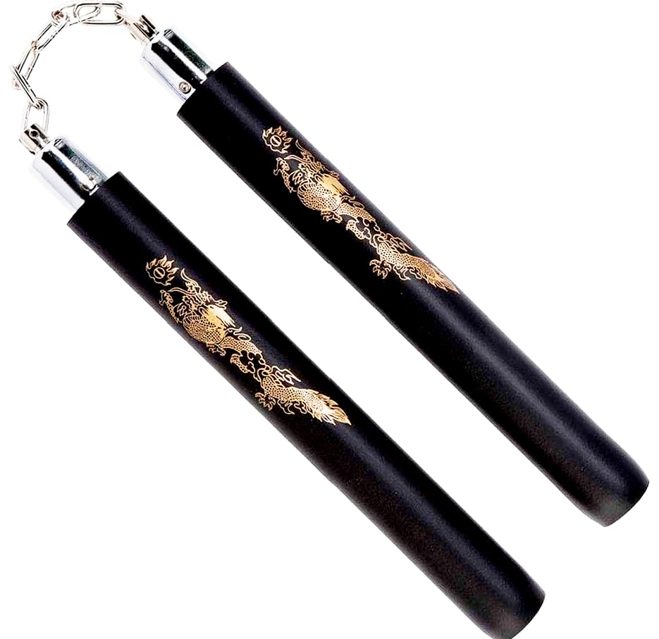 MAR INTERNATIONAL Foam Nunchucks for Beginners | Safe Martial Arts Training Nunchaku | Soft Padded Practice Nunchucks Toy | Lightweight Karate, Kung Fu & Taekwondo Training Equipment