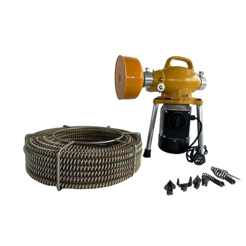 Draga for tubi elettrici ad alta potenza - Pulitore di scarico automatico