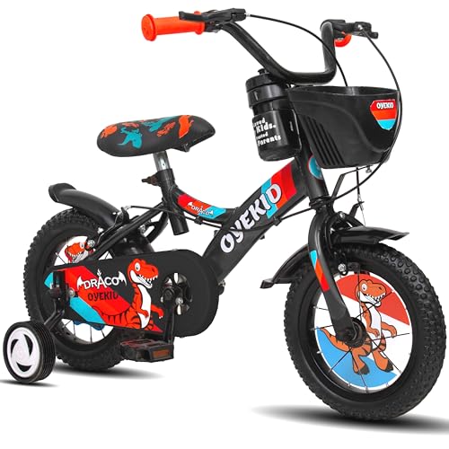 Image of Draco Cycle for Kids 3 to 5 Years (Glossy Black, 12T)