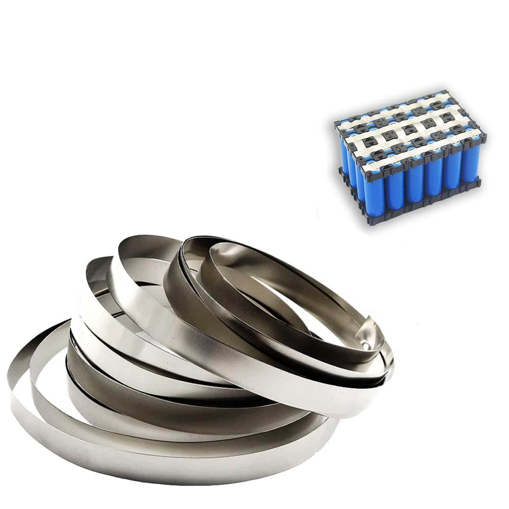 Icstore Diy Nickle Alloy Strip for Portable and Automotive Electronic/Electrical Soldering and spot welding of cells/battery Connections. Size: 0.15mm X 4.0mm Pack of - 2METER