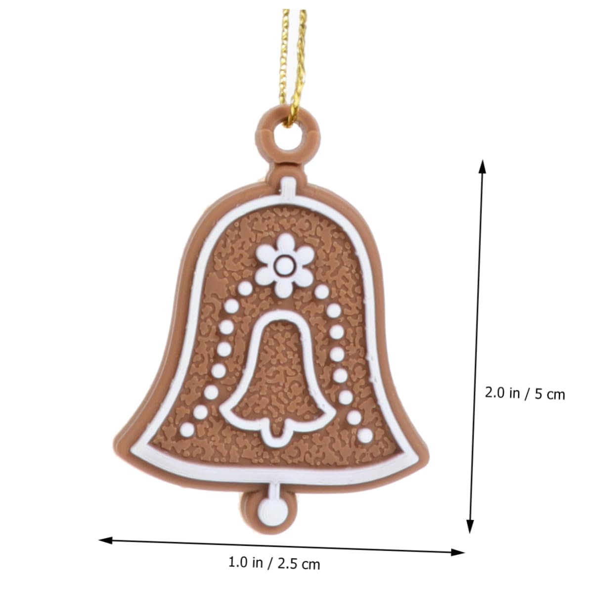 Ciieeo 69piezas Adornos Colgantes De Navidad Decoración para Árbol De Navidad Gingerbread y Navideño