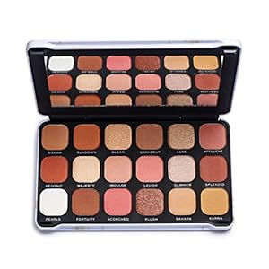Makeup Revolution | Paleta de sombras de ojos Forever Flawless | Decadent | 18 sombras | 19,8 g