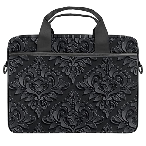 Sac ordinateur 13 pouces à motif damassé pour vos trajets professionnels et cafés