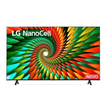 Smart TV 65" 4K LG NanoCell 65NANO77SRA Bluetooth ThinQ AI Alexa Google assistente Airplay 3 HDMI