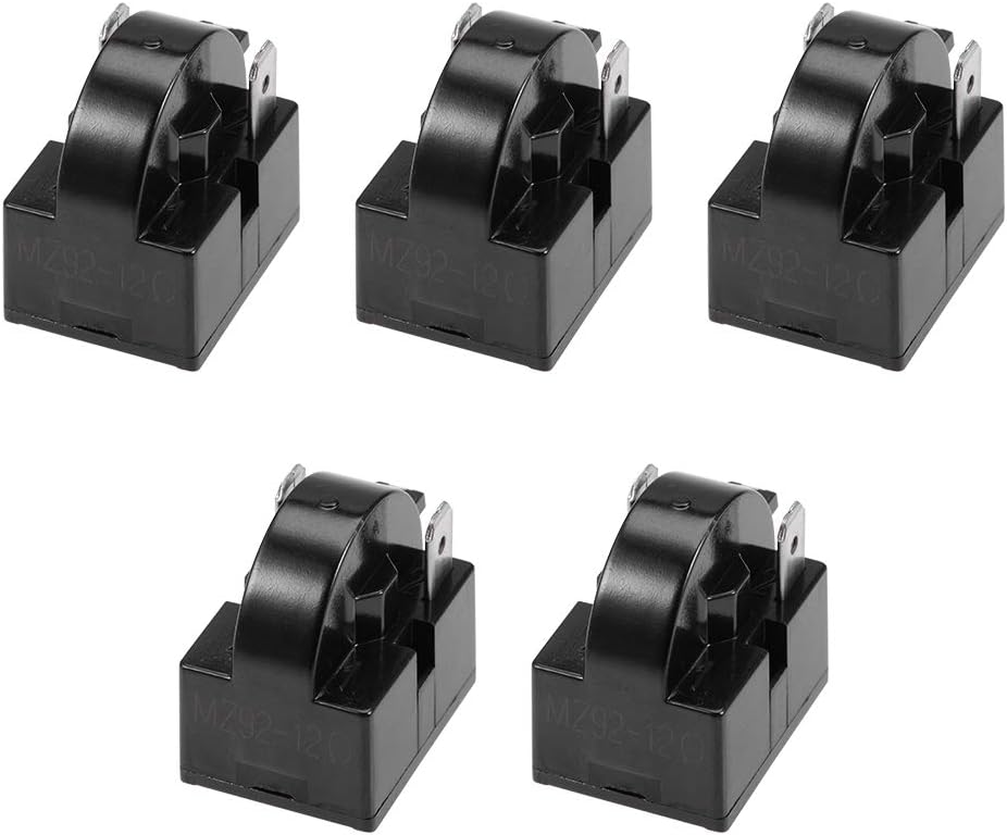 uxcell 5 Pcs 12 Ohm 2 Pin Refrigerator Start Relay Automotive