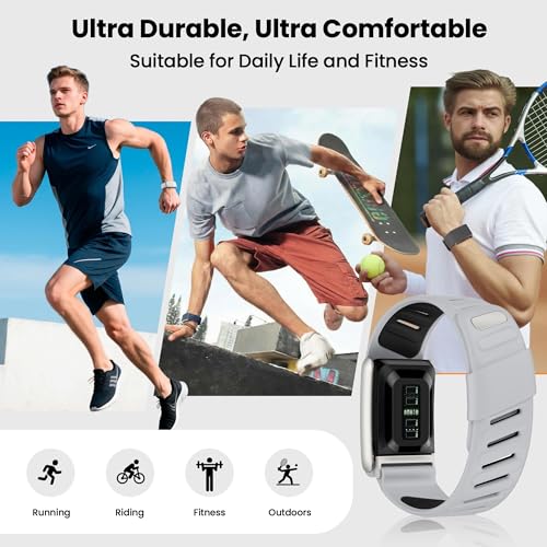 Image of Waterproof Silicone Strap for Whoop 5.0, Adjustable Replacement Band for Whoop Band 5.0, Whoop Bracelet, Stainless Steel Buckle, Soft and Breathable, Suitable for Both Men and Women