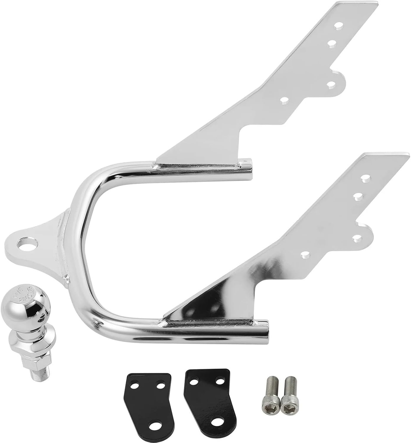 Chrome Trailer Hitch with Ball for Harley Touring