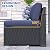 VONZOY Patio Furniture Sets, 7-Piece Outdoor Patio Furniture with Thick Cushions,Coffee Table Outdoor All-Weather Conversation Set Sectional Sofa for Backyard, Poolside, Garden(Navy Blue)