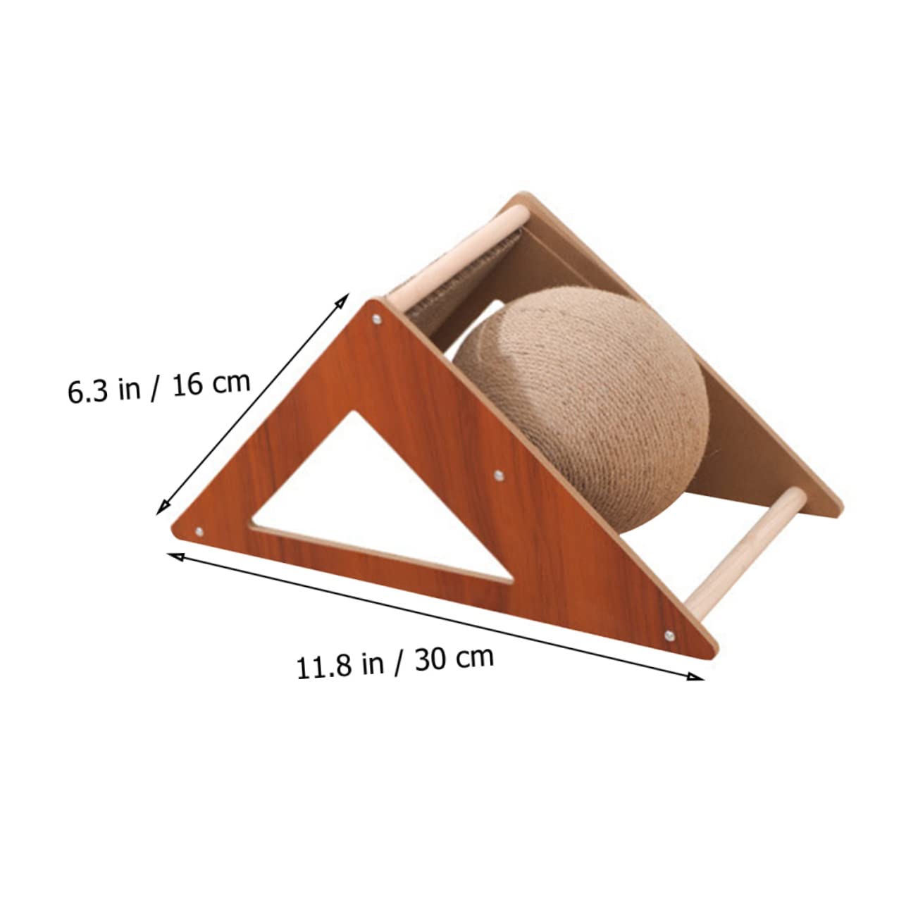 COLLBATH Bola Rascadora para Gatos Ideal para Gatitos Rascador De Suelo Duradero