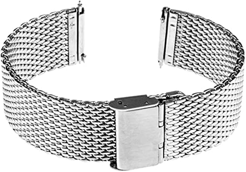 Bracelet de montre à dégagement rapide en acier noir haut de gamme