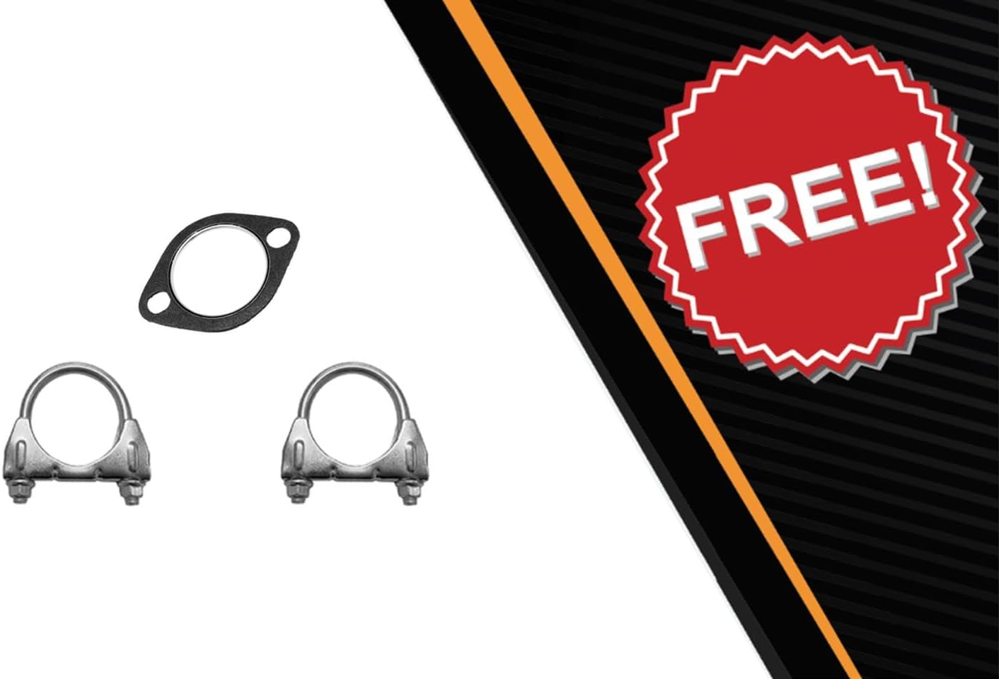 Northeastern Exhaust | Stainless Steel Center Muffler Assembly Compatible for Kia Soul 2014-2019 2.0L | Free Gasket and Clamps Included | Automotive Replacement Part