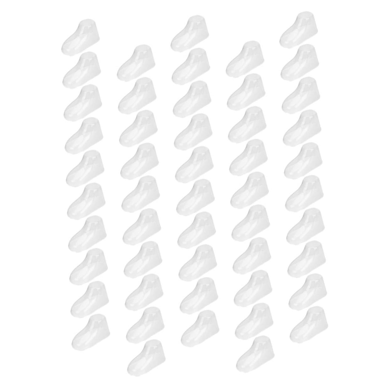 Cabilock Infant Shoes Display Stand Holder 50pcs Toddler Shoes Display Model Baby Foot Molds Plastic Safe PVC