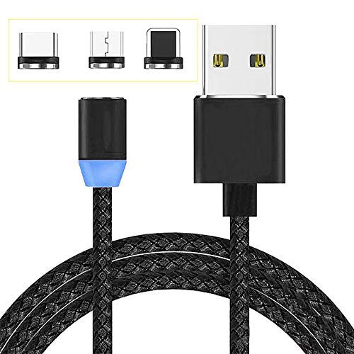 ADIJYO� Magnetic 3-in-1 Cable USB Charging Cable, Multi for Android, All Type C Mobiles and iOS Mobiles Fast Charging Cable (B09HQ3VBZV) Amazon Price History, Amazon Price Tracker