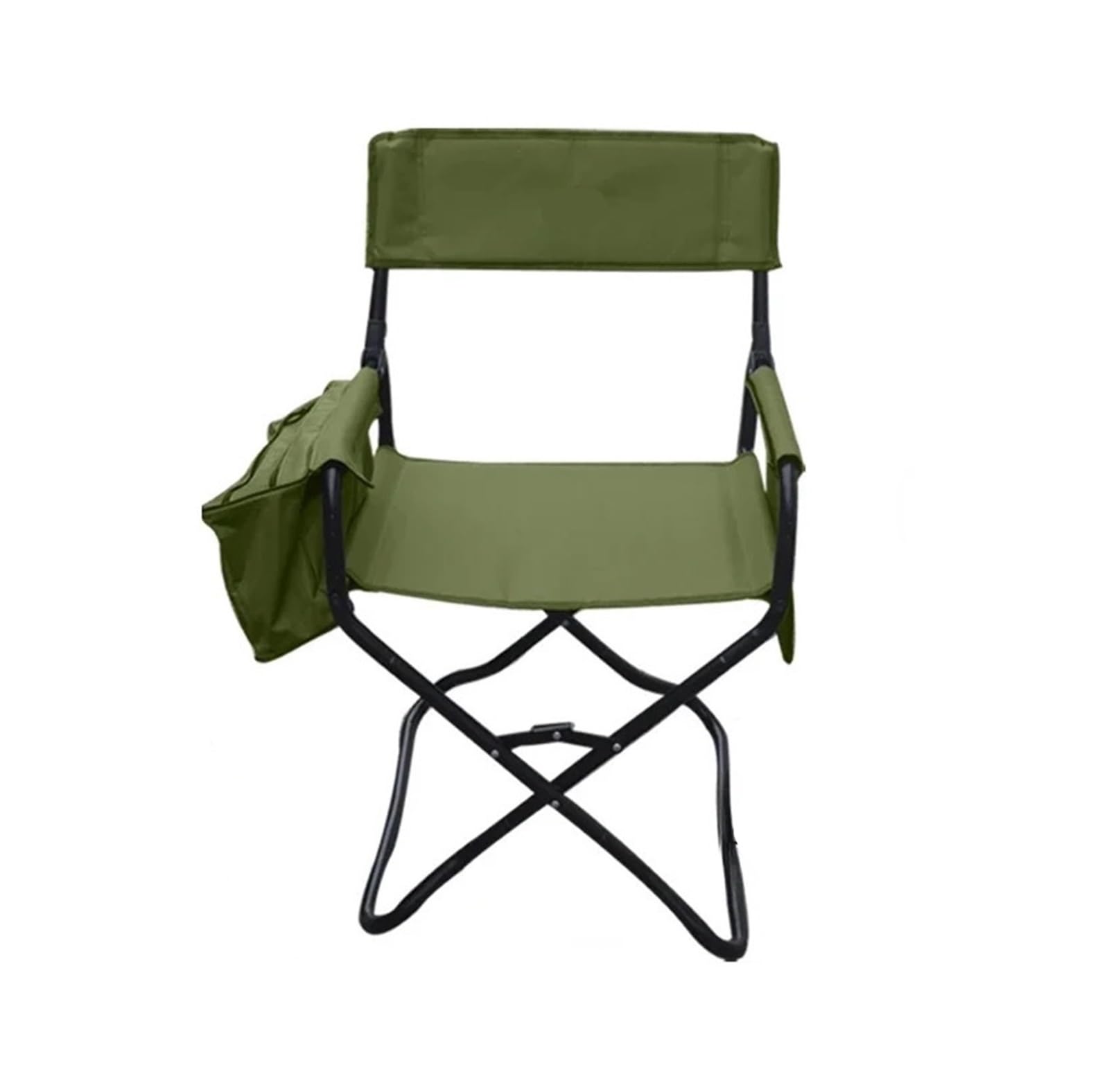 Chaise de camping pliable grand format idéale pour pêche et pique-nique