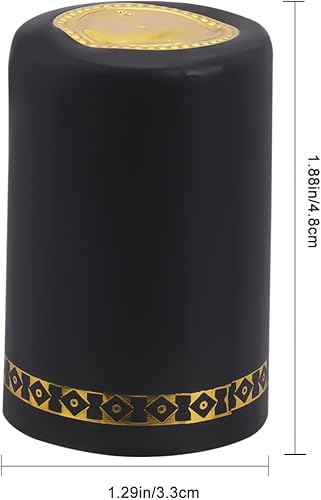 Miniatura 7 de ABOOFAN 100pcs Botella de vino Termoencogible Cápsulas de Vino Botella de Vino Shrink Tops Mangas Vino Tinto Termoencogible Tapas de Vino Tapones de