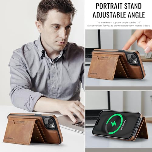 Coque portefeuille iPhone 15 anti-piratage pour protéger vos cartes de crédit