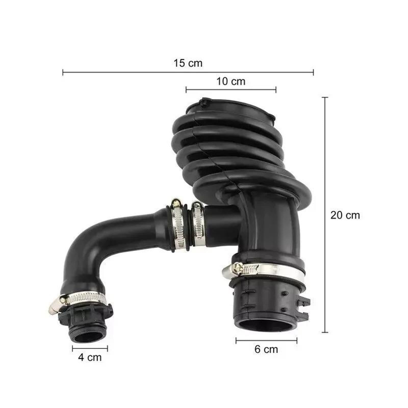 7M519A673EJ 1673571 Para D Para Foucus Para MK2 Para C-MAX 1.6 TDCi Manguera Admisión Flujo Filtro Aire Tubo Admisión Aire Auto