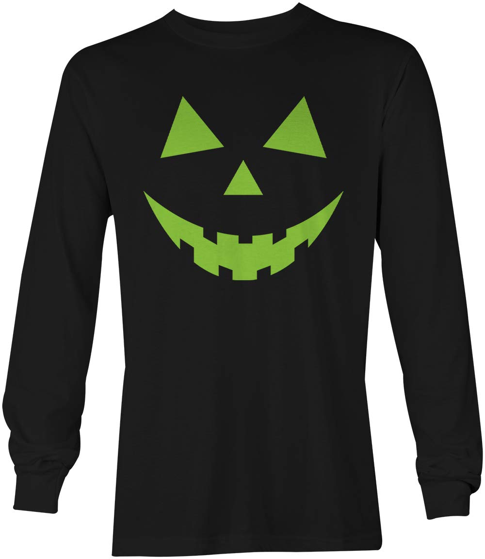 Pumpkin Face - Halloween Outfit Unisex Long Sleeve Shirt
