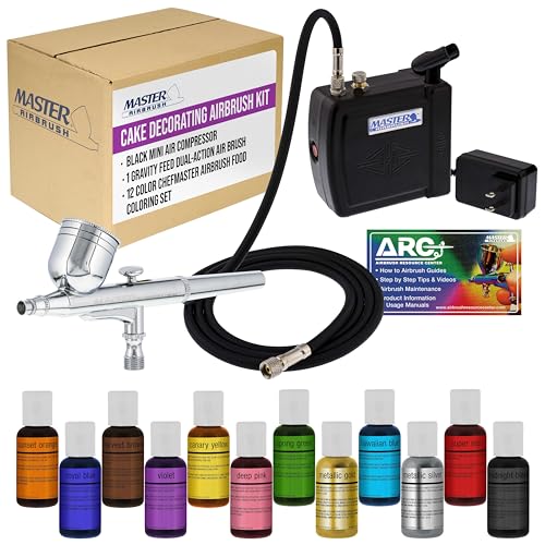 Master Airbrush Cake Decorating Airbrush Kit with...