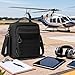 Damero Pilot Headset Bag, Aviation Headset Case, Pilot Bag with Top handle and Detachable Shoulder Strap for Aviation Headset, Kneeboard, iPad and More, Patent Design