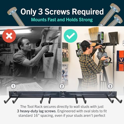 Heavy Duty Industrial Tool Rack