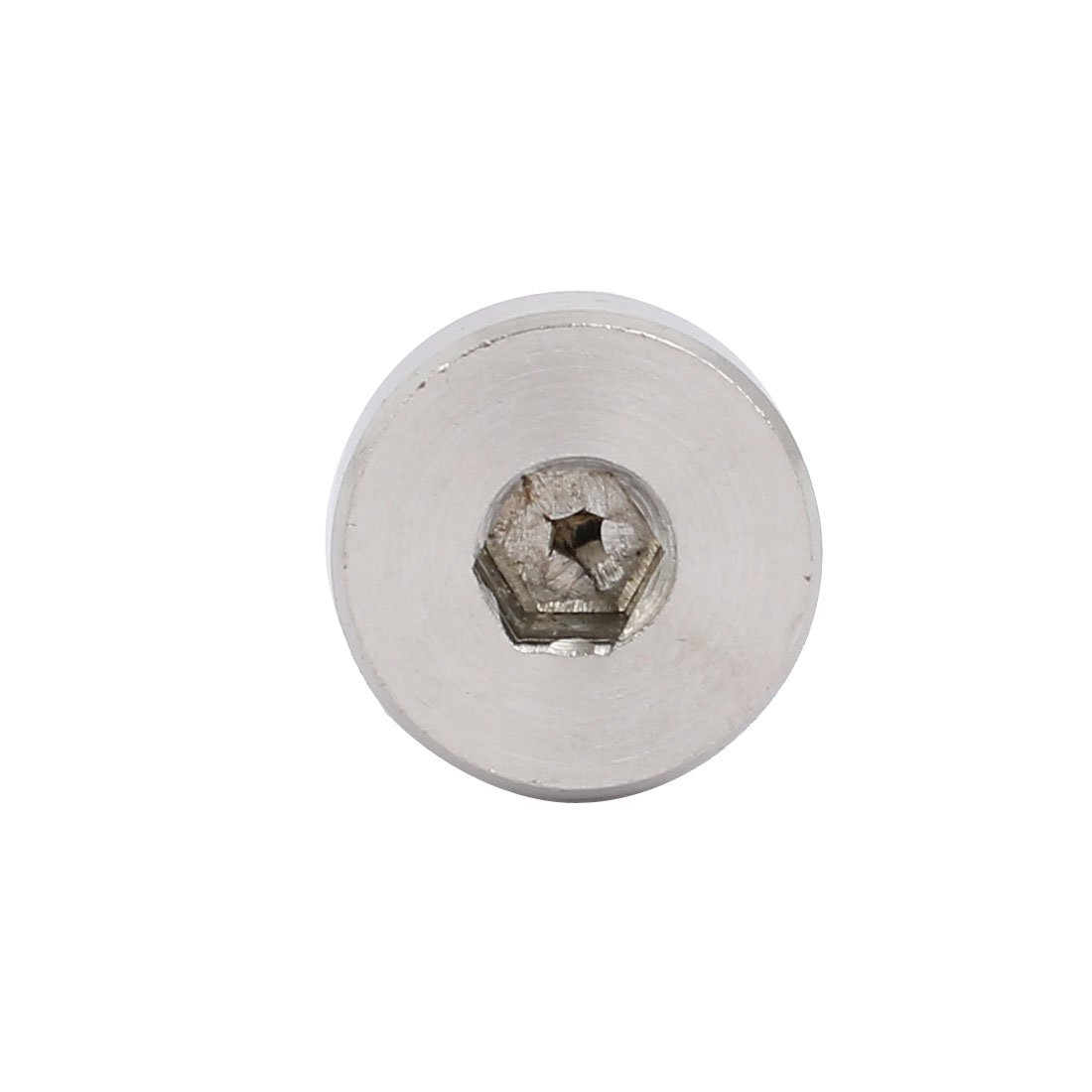 Sourcingmap 304 Stainless Steel Hex Socket Shoulder Bolt 12mm Shoulder Dia 16mm Shoulder Length M10 Thread 2PCS - Image 3