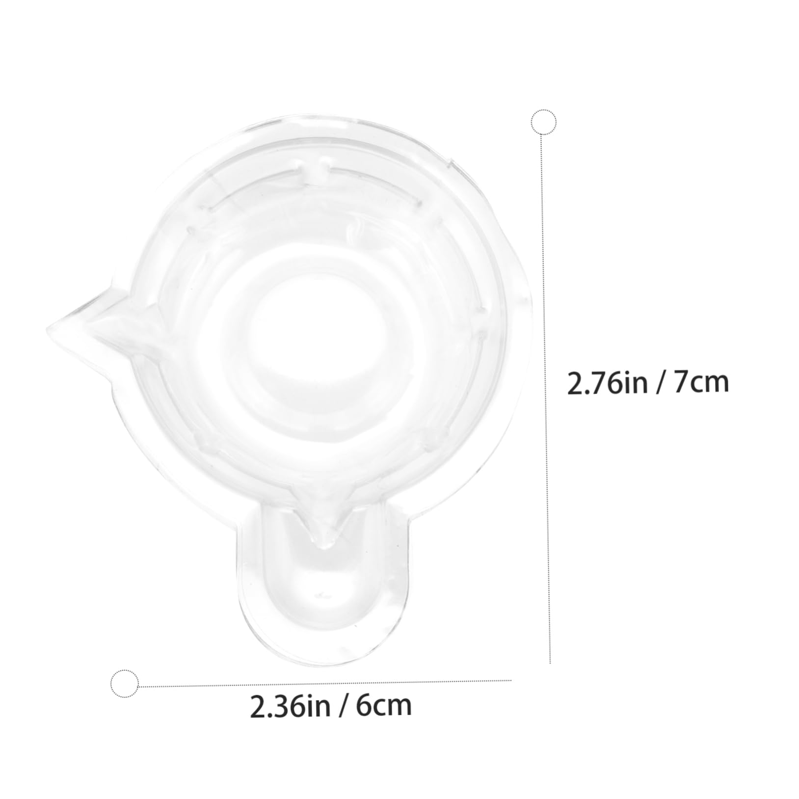 Didiseaon 1000pcs Disposable Pee Cups for Women Female Outdoor Handle Pathology Test Containers