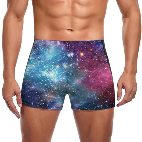 Swimming trunks galaxie homme séchage rapide contre les maillots mouillés