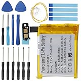 【Hohe Kapazität für dauerhafte Leistung】 Entworfen mit hochwertigen Zellen, verlängert dieser Akku mit hoher Kapazität (3,7 V/315 mAh/1,16 Wh) die Nutzungszeit Ihres elektronischen Geräts erheblich, ideal für Anrufe, Spiele und Streaming.