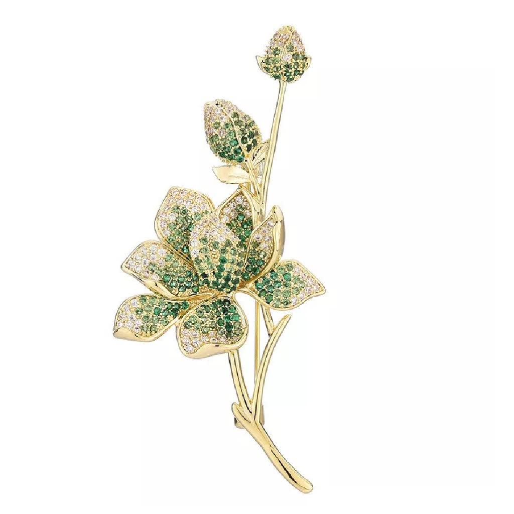WXKAGF Brosche Damen Mantel Brosche Zubehör Blumen Brosche Pins Accessoires