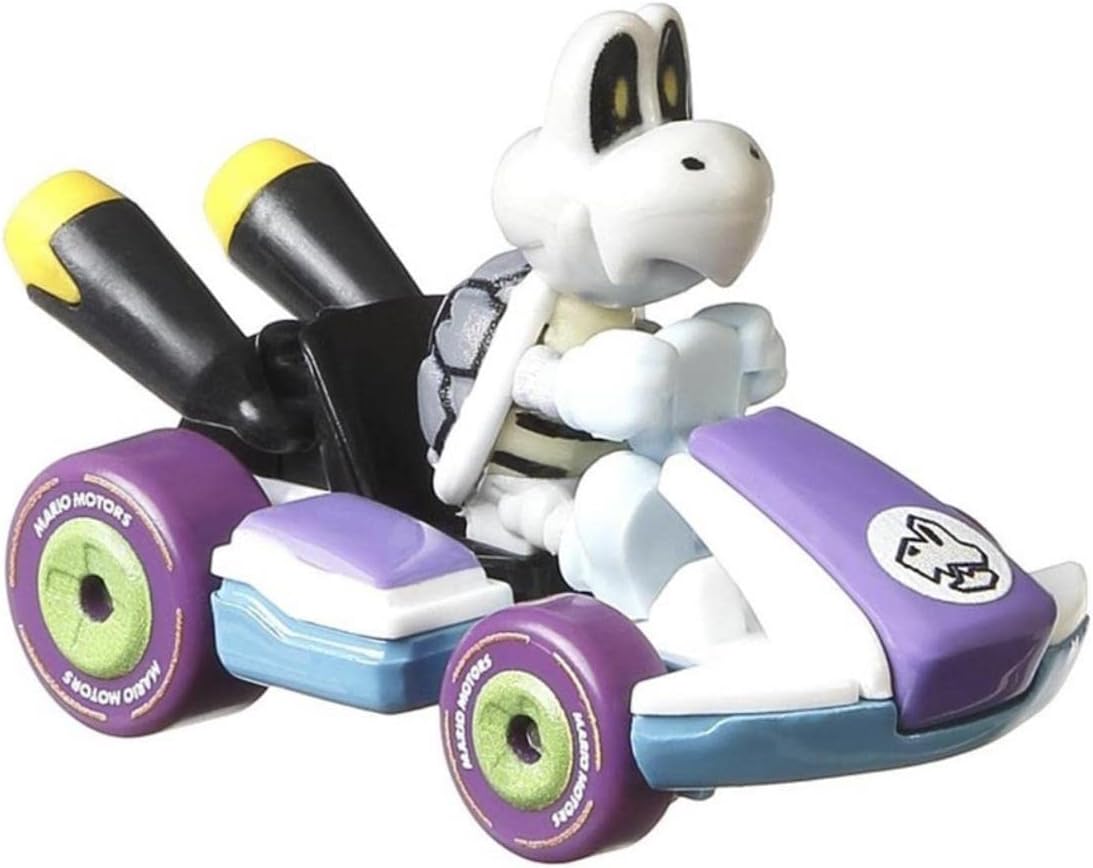 Hot Wheels Mario Kart Dry Bones Standard Kart Kuwait Ubuy