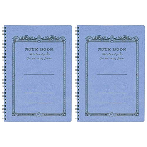Apica Notebook CD25 Twin Spiral 7" x 10" (Pack of 2)