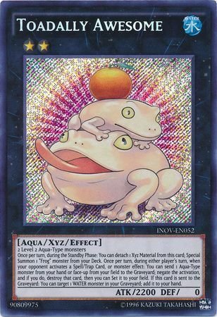 Yu-Gi-Oh! - Toadally Awesome (INOV-EN052) - Invasion: Vengeance - Unlimited Edition - Secret Rare