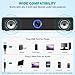 TAOTOSUNE Computer Speakers, USB Powered PC Speakers Wired Stereo Desktop Speakers with 3.5mm Audio Plug (No Bluetooth) for Computer, Desktop, Laptop, PC, Pad, Cellphone [2025 Version]
