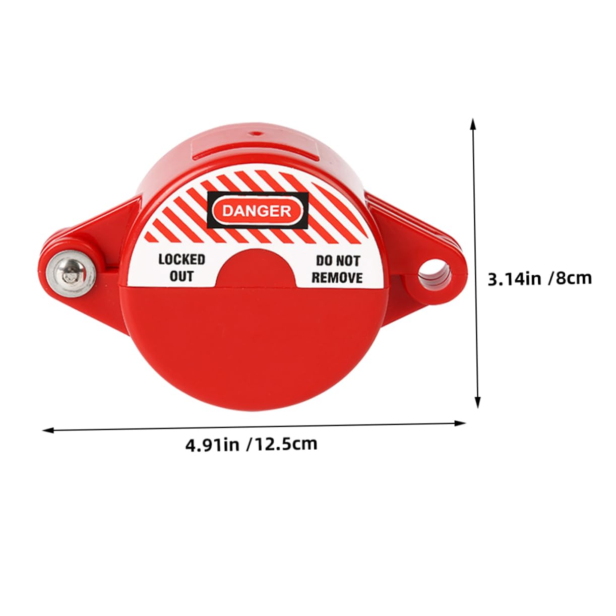 Veemoon Safety Device Valve Lock Tagout Gas Tank Lock Plastic Outdoor Hose Protector