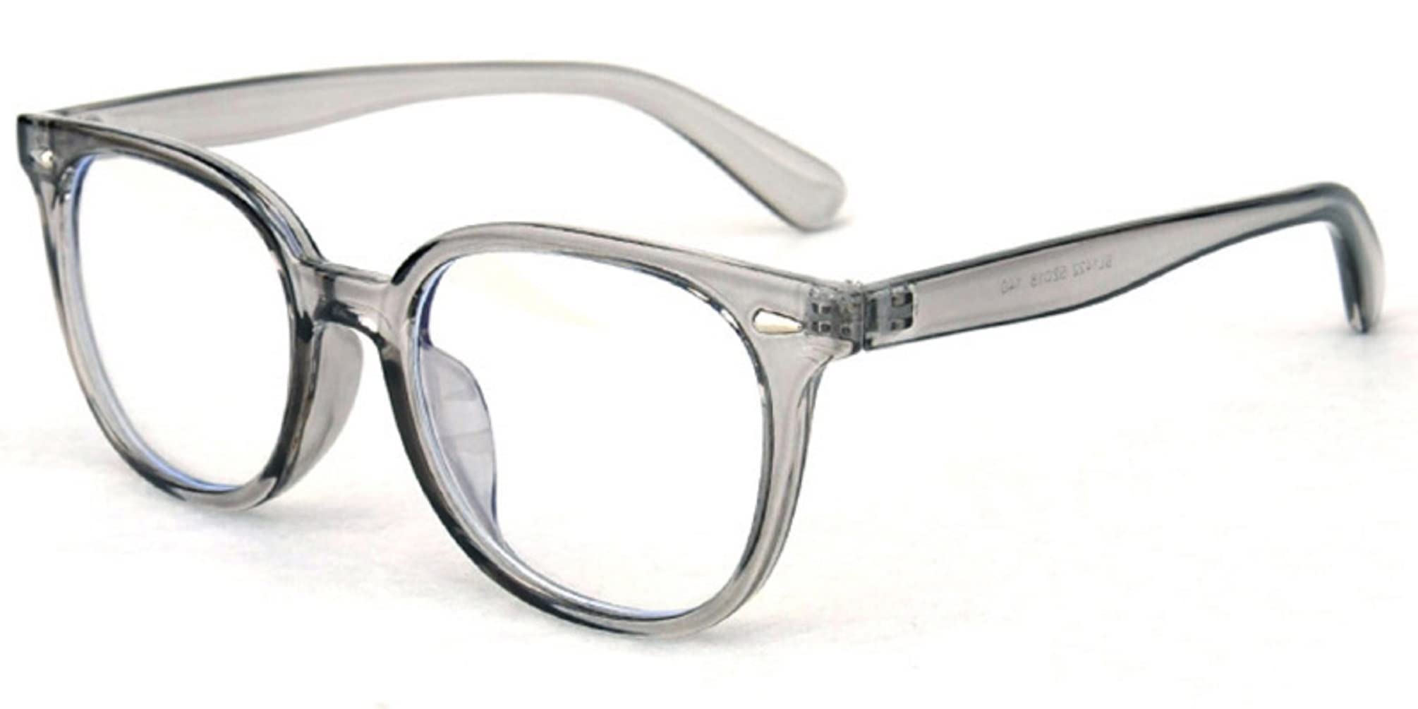 ROS Frames Exclusive New Launched Specs Frame Cat eye shape - Women - Size (52x18-140) Only with Demo lens Translucent