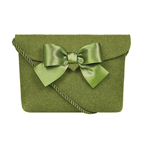 Almbock Trachten-Tasche Lilly in grün moosgrün -...