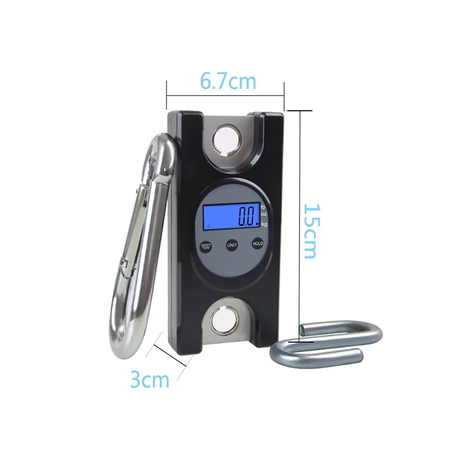 Báscula electrónica de grúa colgante con gancho de báscula Digital de 300kg, balanza de precisión Bascula pesaje de peso báscula de equipaje Bascula